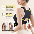 Seamless Cross-Back Support Bralette