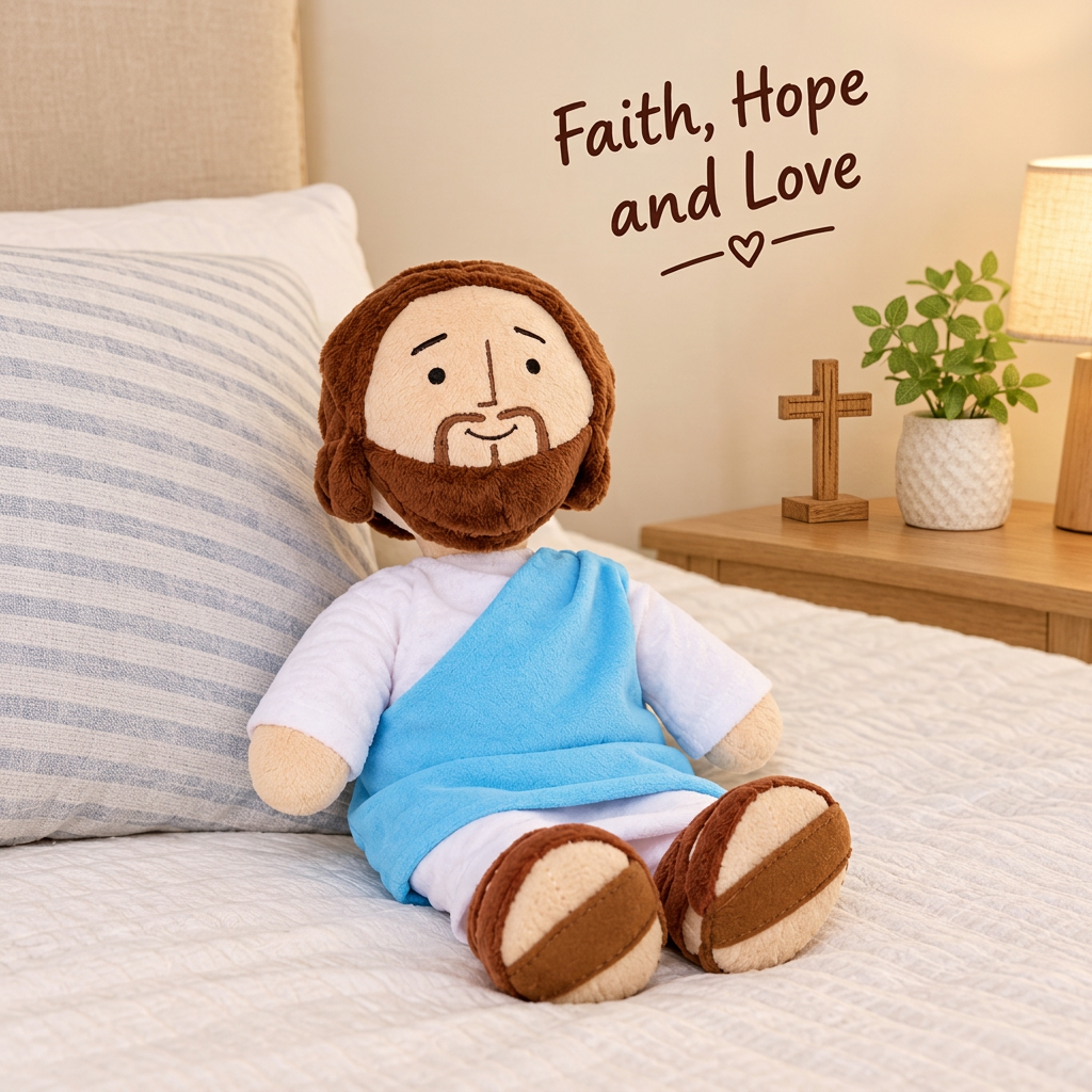 Jesus plush doll