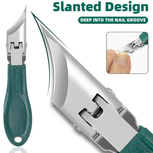 3-Piece Wide Jaw Toenail Clipper Set