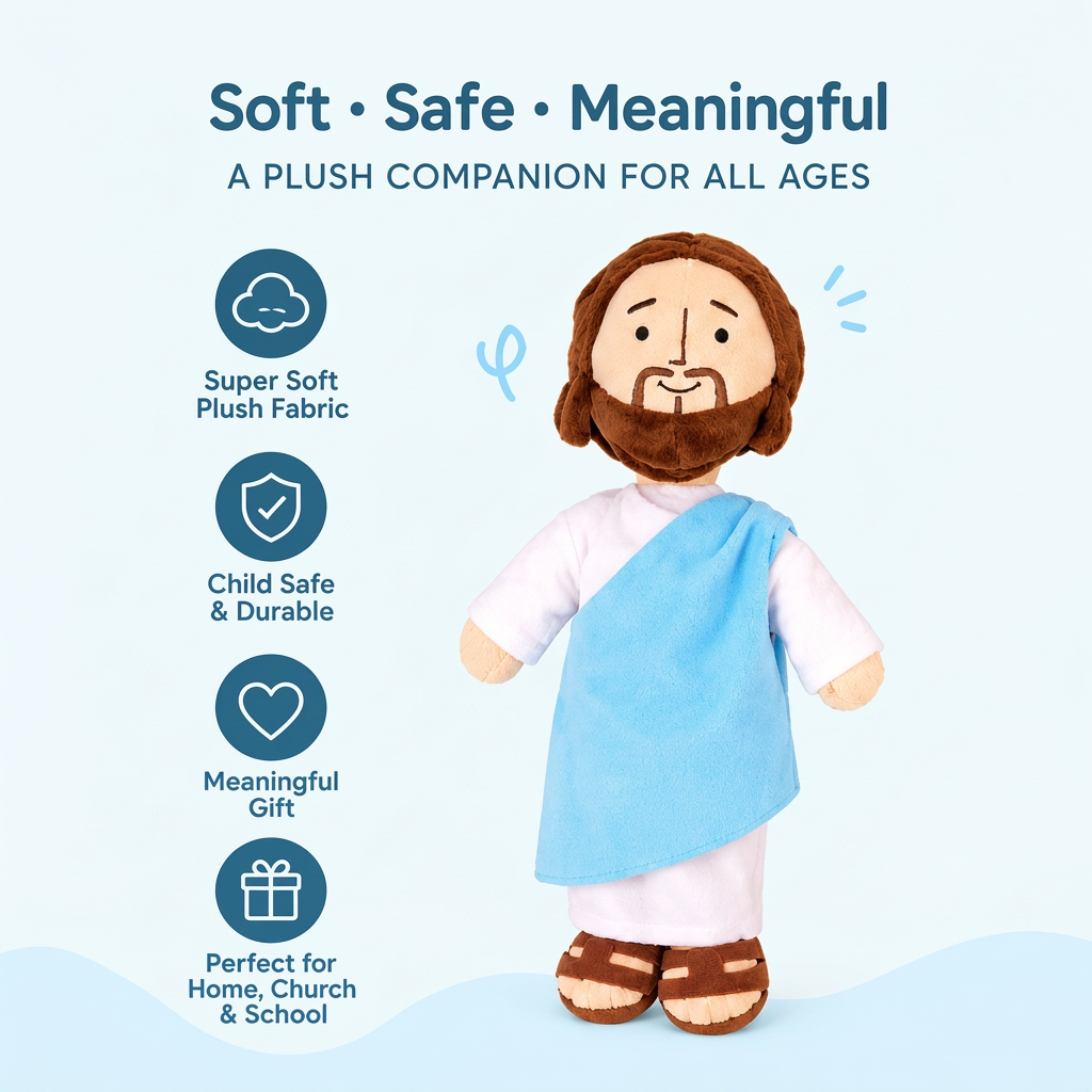 Jesus plush doll